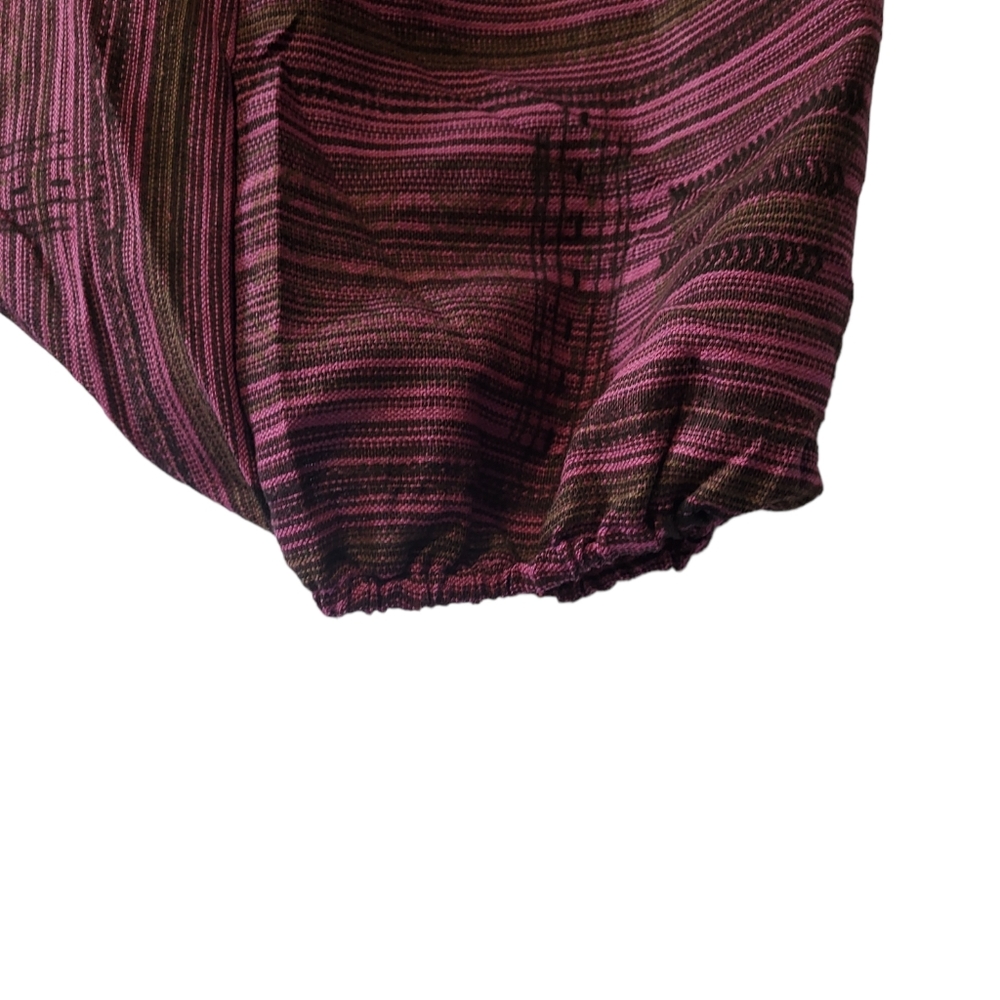 Unisex MultiStripe Harem Style Trouser Pant One Size Fit all.100% Cotton - Picture 3 of 10